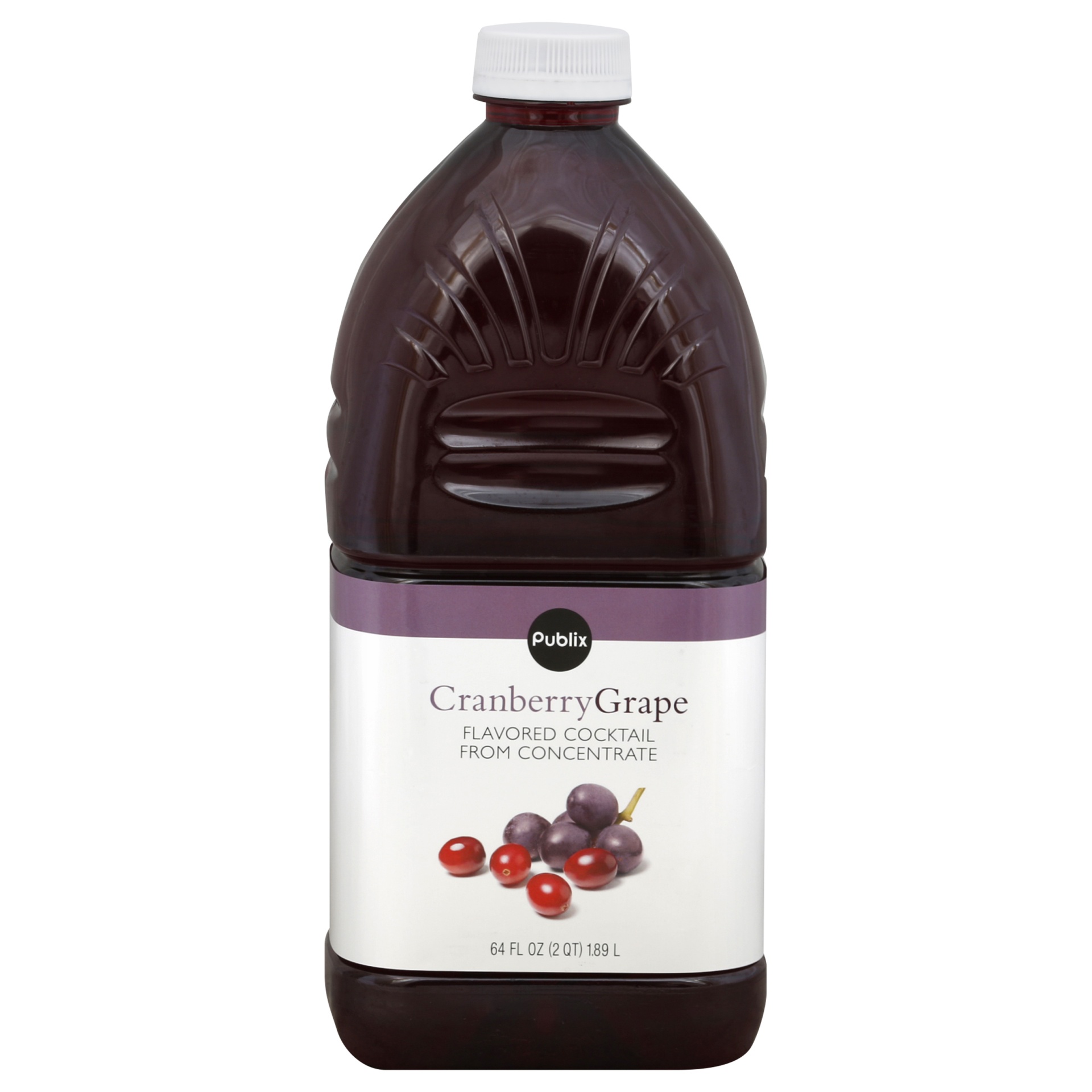 slide 1 of 1, Publix Cranberry Grape Flavored Cocktail - 64 oz, 64 oz