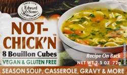 Edward & Sons Not-Chick'n Bouillon Cubes 8 Each