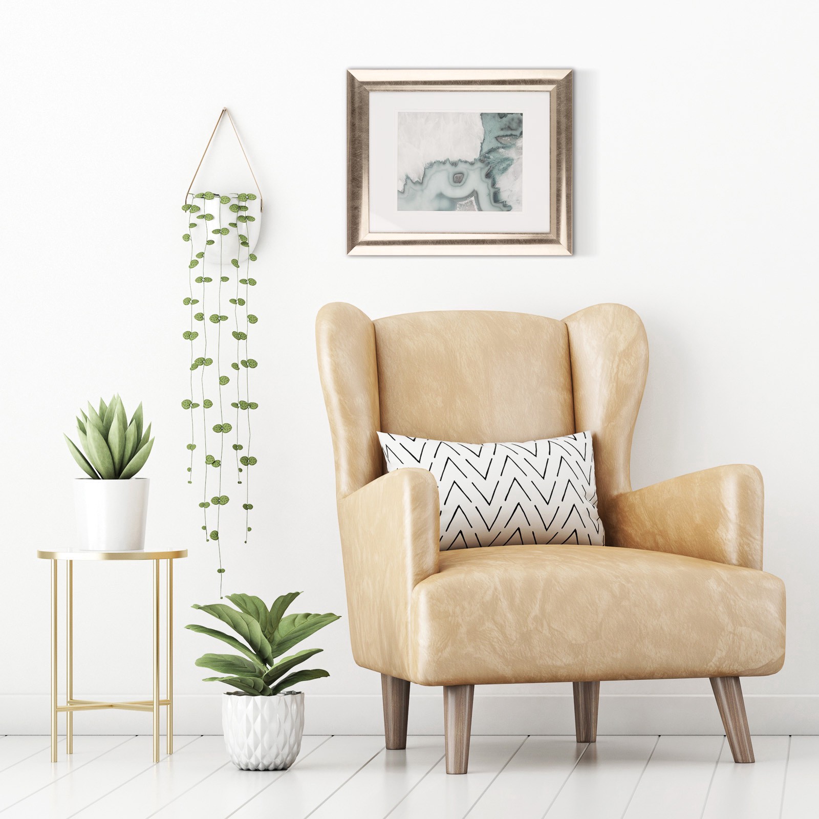 slide 4 of 6, Gallery Metallic Gold Scooped Frame With Mat By Studio Decor, 8 in x 10 in mat