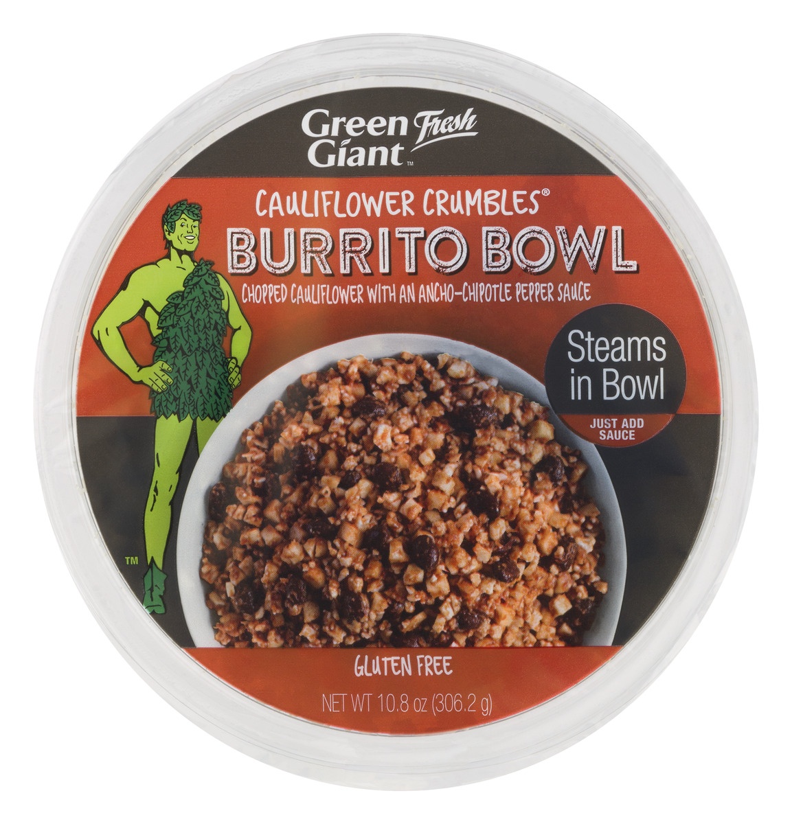 slide 1 of 1, Green Giant Fresh Cauliflower Crumbles Burrito Bowl, 10.8 oz