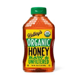 Kelley's Raw Unfiltered Organic Honey
