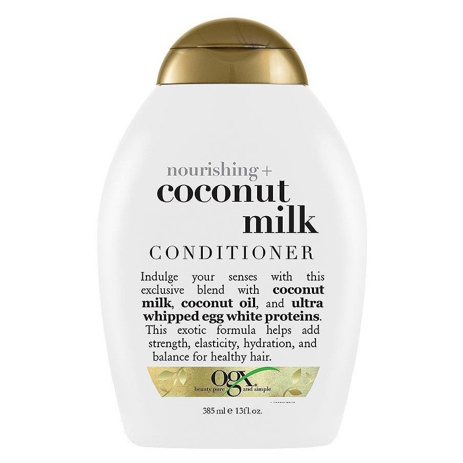 slide 1 of 2, OGX Nourishing + Coconut Milk Conditioner for Strong & Healthy Hair - 13 fl oz, 13 fl oz