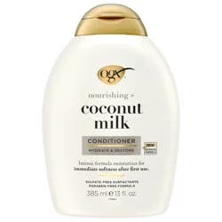 OGX Nourishing + Coconut Milk Moisturizing Hair Conditioner, 13 fl. oz