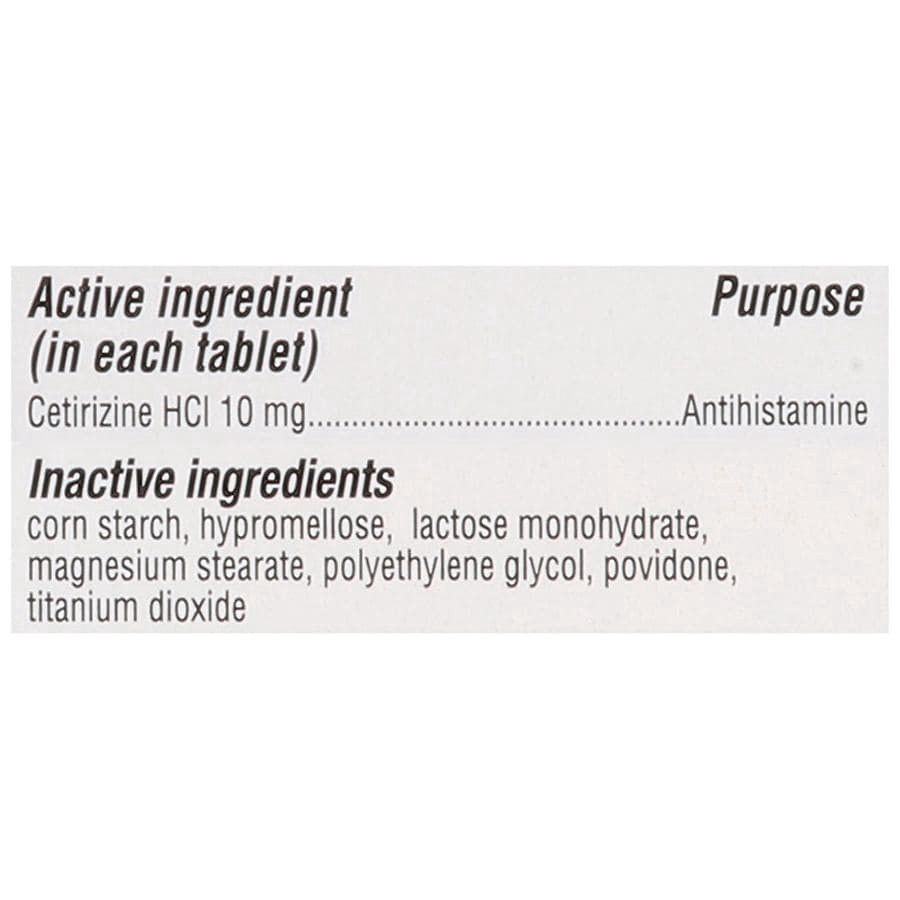 slide 2 of 3, Walgreens 24 Hour Allergy Relief Cetirizine Tablets, 30 ct