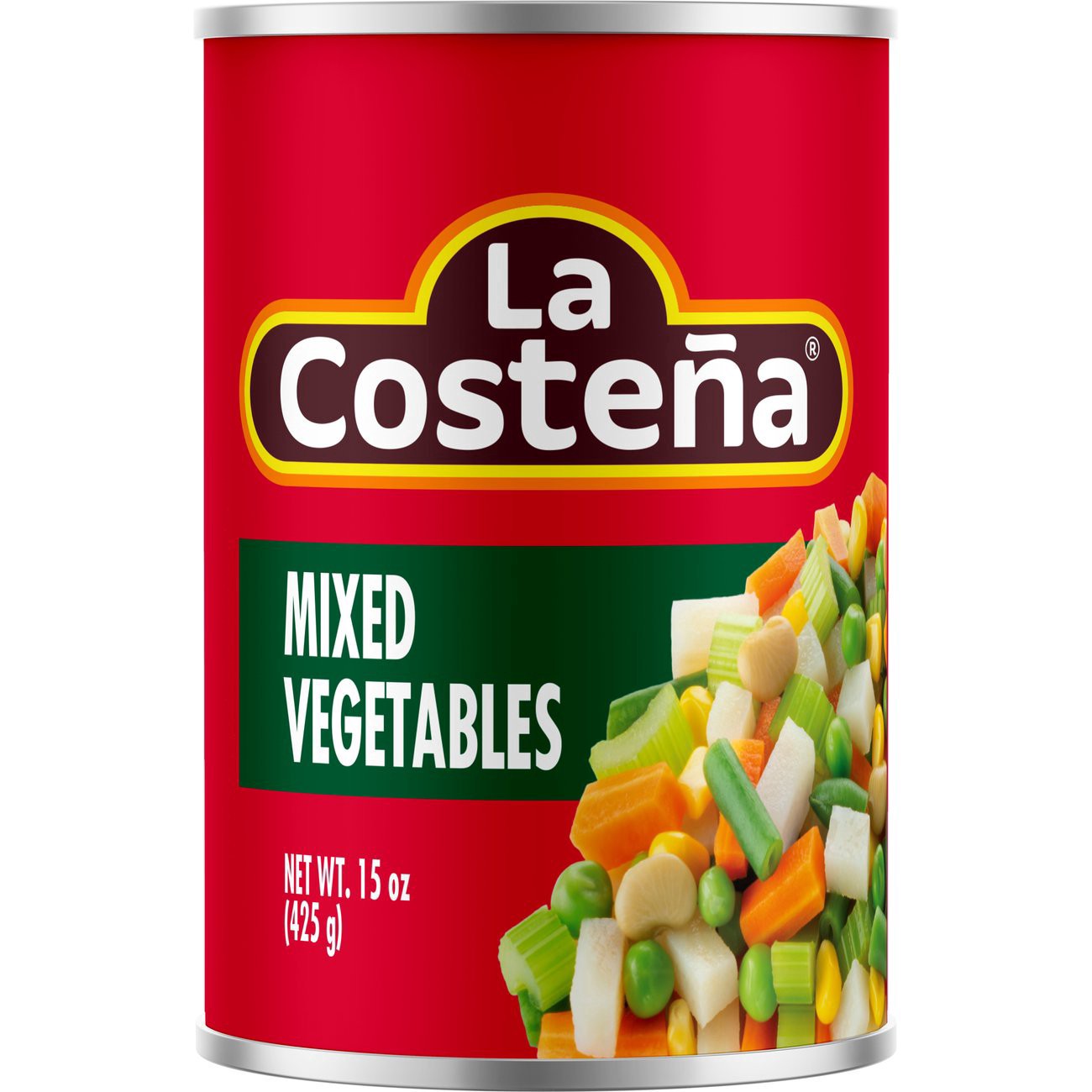 slide 1 of 1, La Costeña La Costena Mixed Vegetables, 15 oz