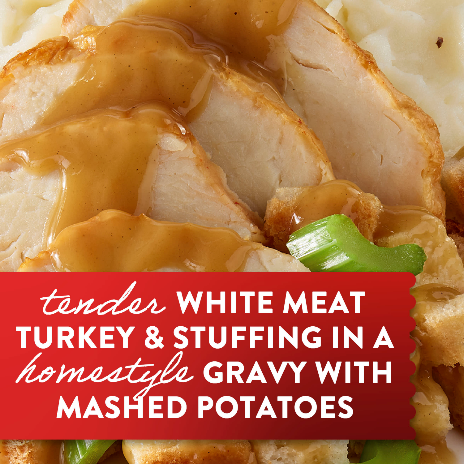 slide 4 of 5, Stouffer's Roast Turkey Frozen Meal, 9.625 oz