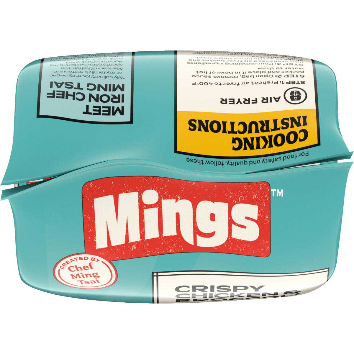 slide 5 of 6, Ming's - Air Fryer Meals Crispy Chicken + Broccoli 20oz, 20 oz