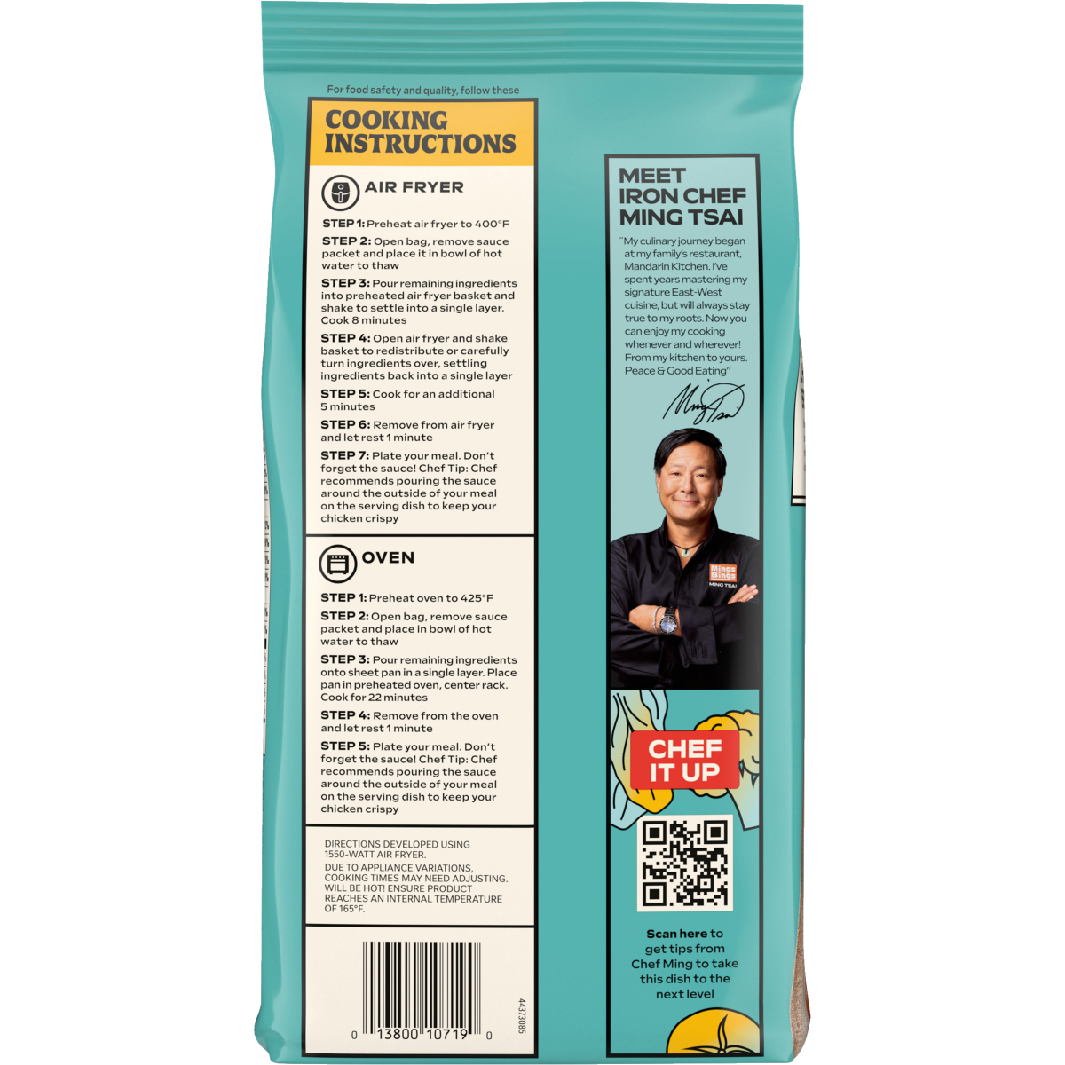 slide 6 of 6, Ming's - Air Fryer Meals Crispy Chicken + Broccoli 20oz, 20 oz