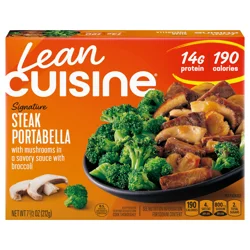 Lean Cuisine Features Steak Portabella Frozen Meal 7.5 oz.