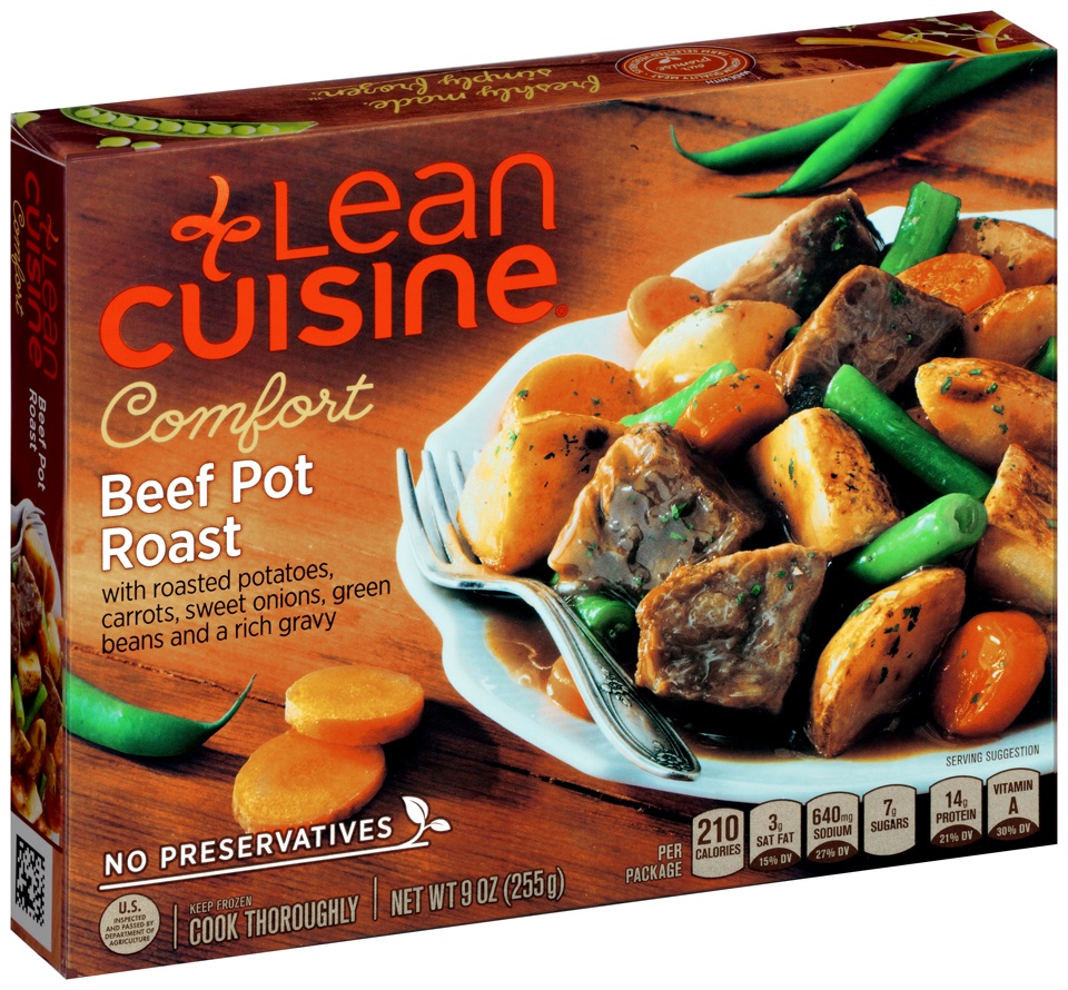 slide 2 of 8, Lean Cuisine Comfort Cuisine Beef Pot Roast, 9 oz