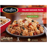 slide 15 of 29, STOUFFER'S Family Size Italian Sausage Pasta Frozen Entrée 32oz Box, 32 oz