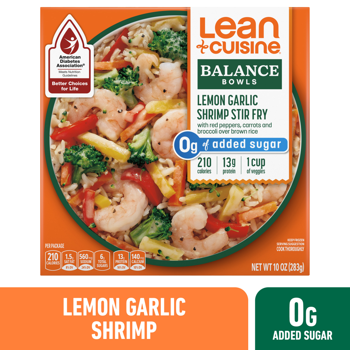 slide 1 of 25, Lean Cuisine Frozen Meal Lemon Garlic Shrimp Stir Fry, 10 oz