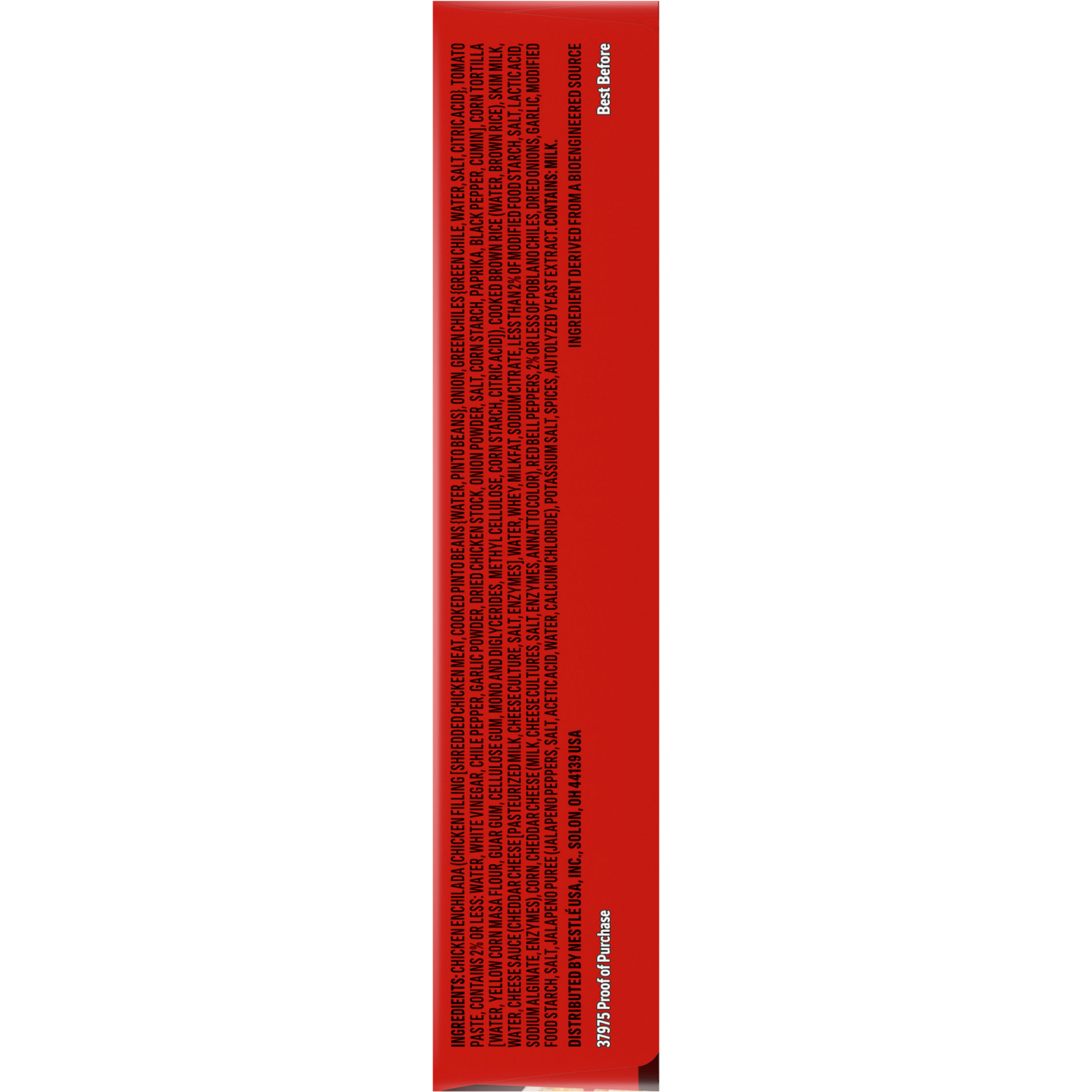 slide 5 of 8, Stouffer's Chicken Enchilada, 10 oz