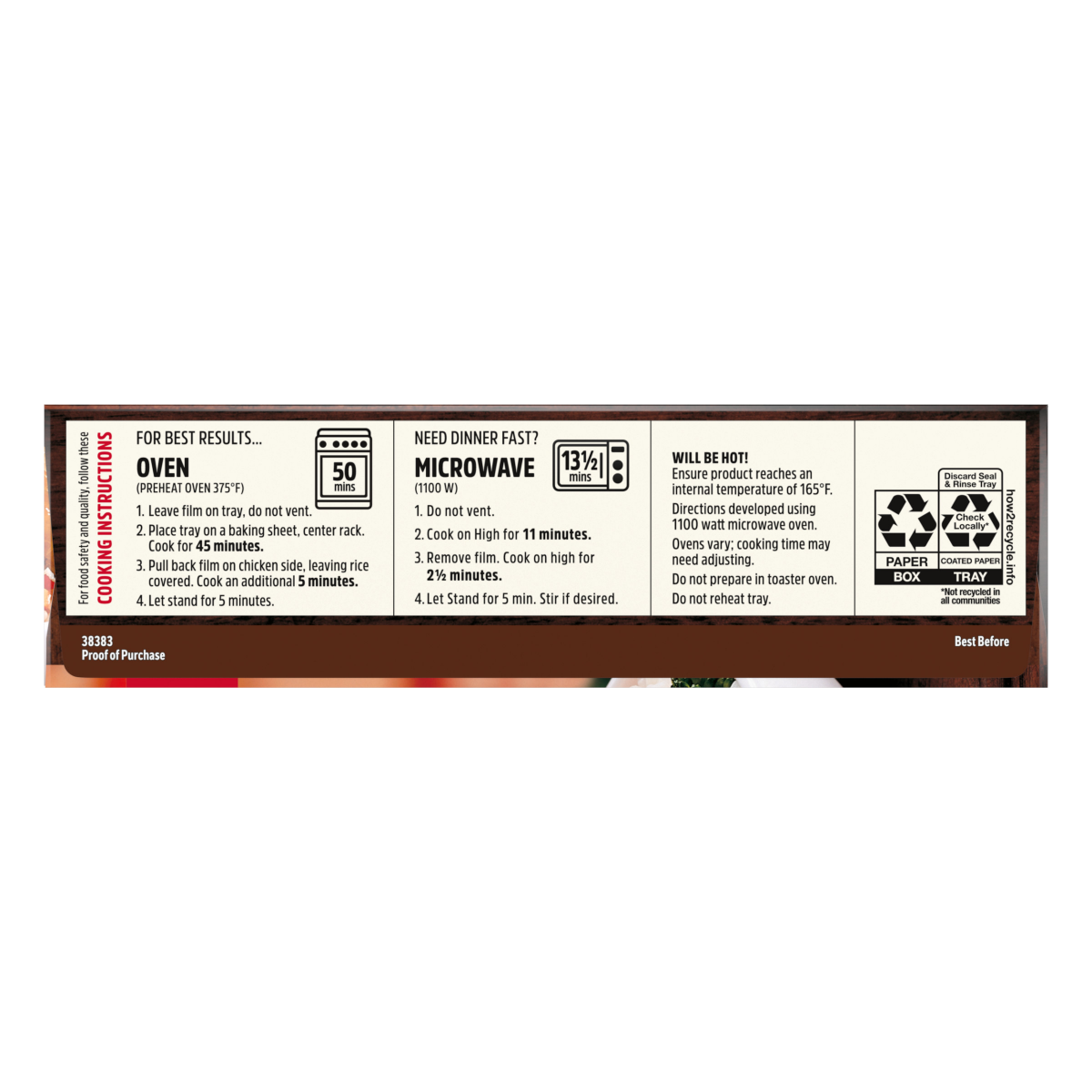 slide 3 of 5, STOUFFER'S Family Size Orange Chicken Frozen Entrée 30oz Box, 30 oz