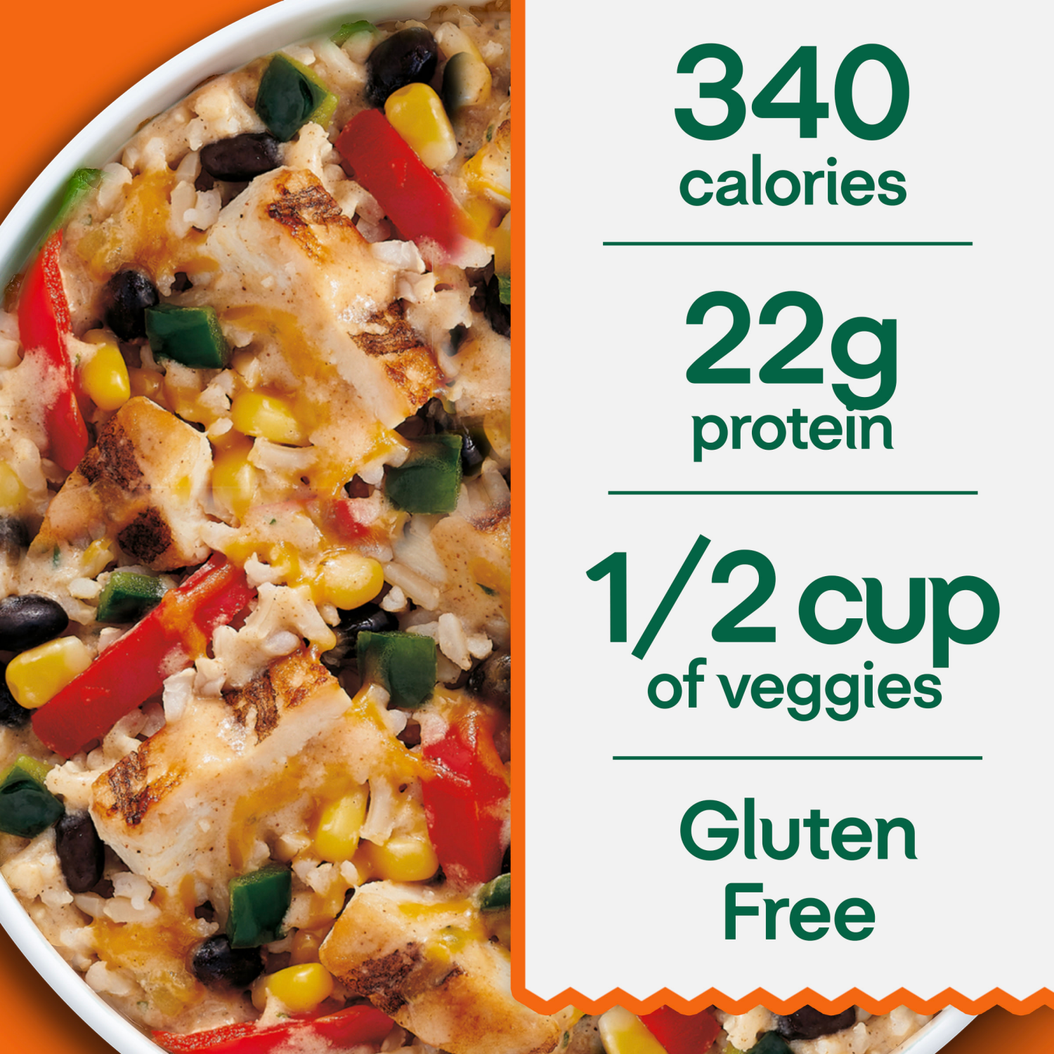 slide 8 of 8, Lean Cuisine Frozen Meal Unwrapped Chicken Burrito, Balance Bowls Microwave Meal, Frozen Chicken Burrito Dinner, Frozen Dinner for One, 10.5 oz