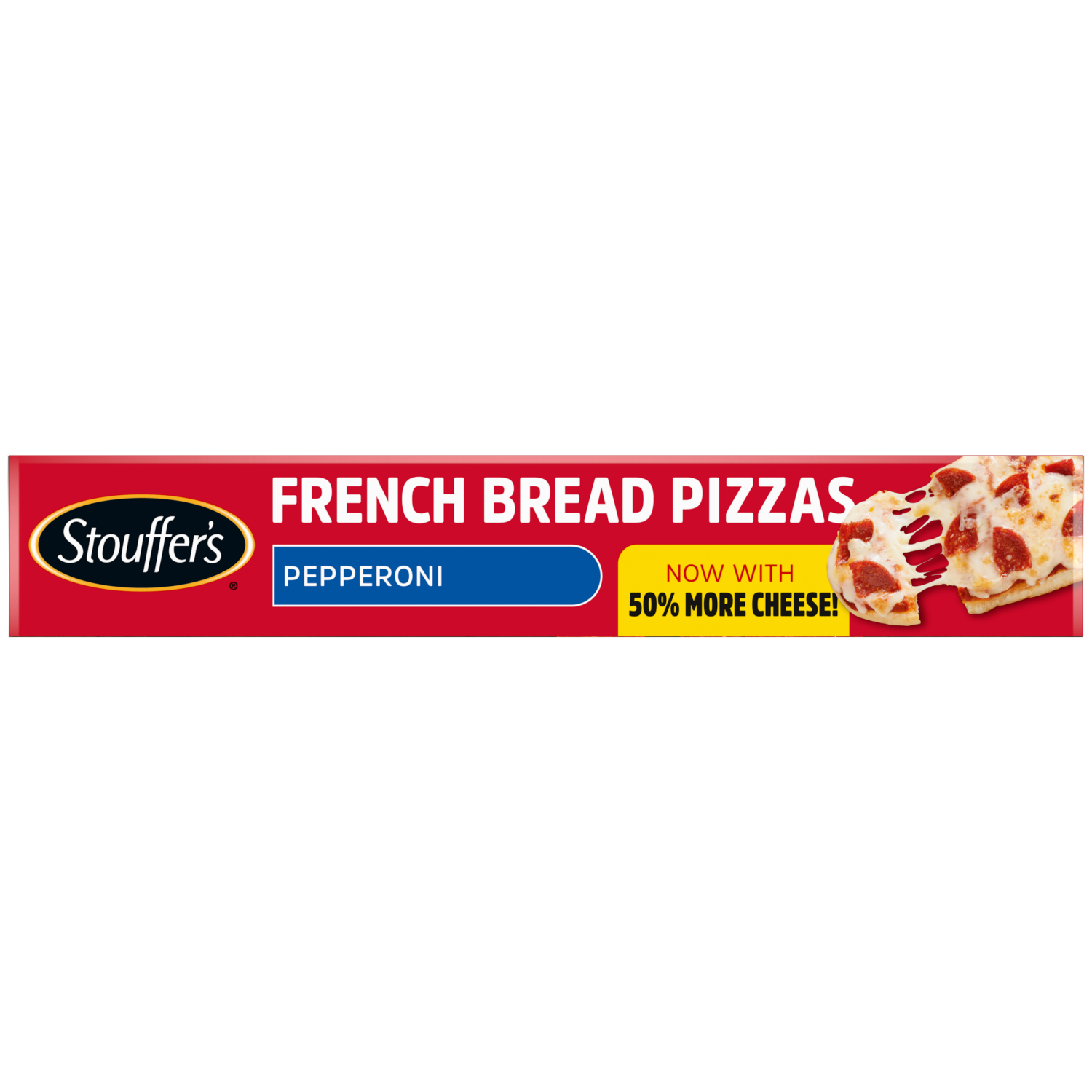 slide 3 of 8, Stouffer's Pepperoni French Bread Frozen Pizza 11.75 oz., 2 ct