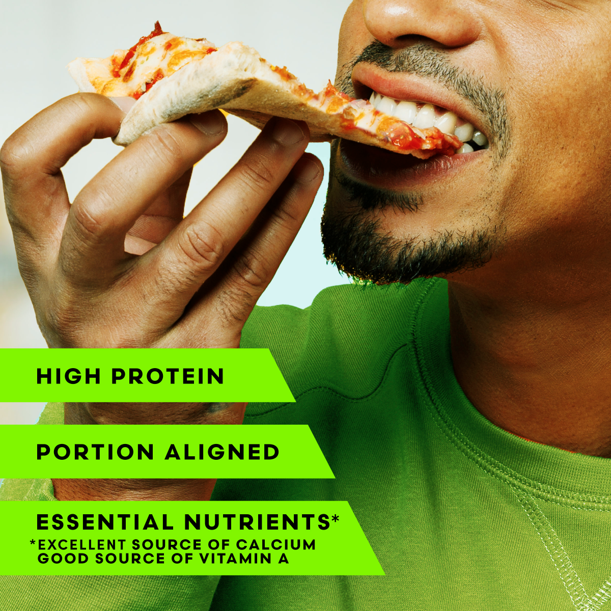 slide 5 of 7, Vital Pursuit Cauliflower Crust Three Cheese Pizza, High Protein, GLP-1 Friendly, Gluten Free, Frozen Meal, 6.2 oz