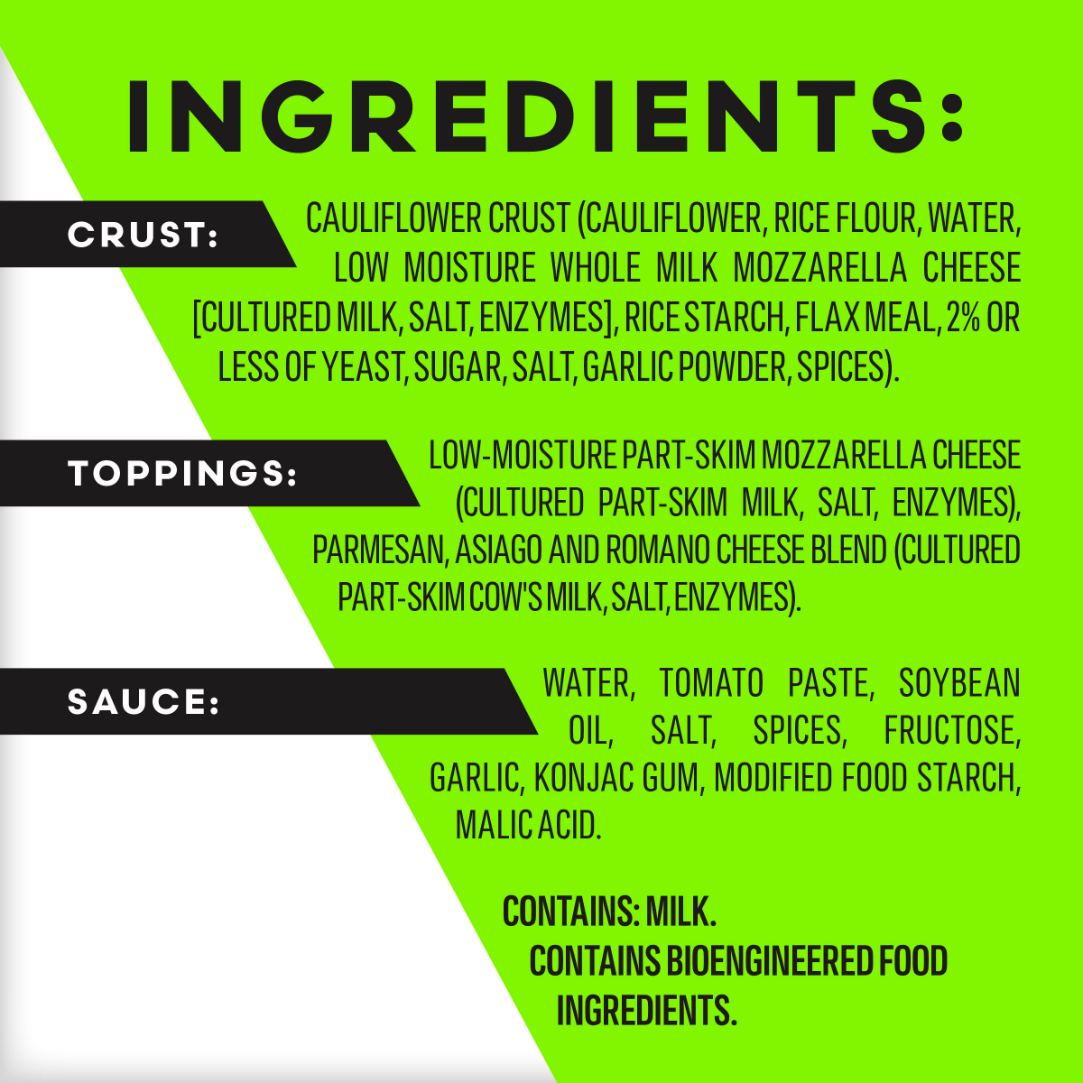 slide 4 of 7, Vital Pursuit Cauliflower Crust Three Cheese Pizza, High Protein, GLP-1 Friendly, Gluten Free, Frozen Meal, 6.2 oz
