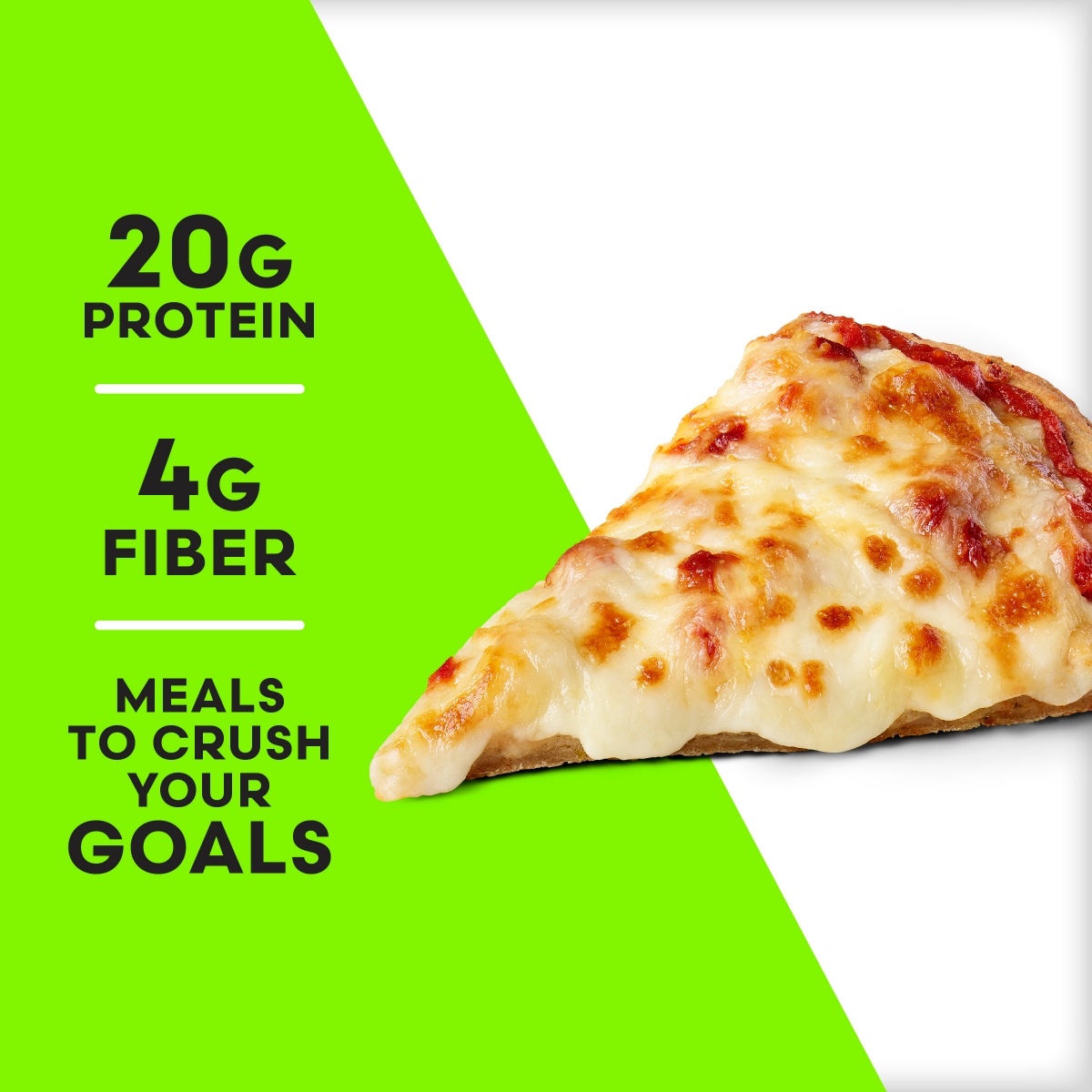 slide 3 of 7, Vital Pursuit Cauliflower Crust Three Cheese Pizza, High Protein, GLP-1 Friendly, Gluten Free, Frozen Meal, 6.2 oz