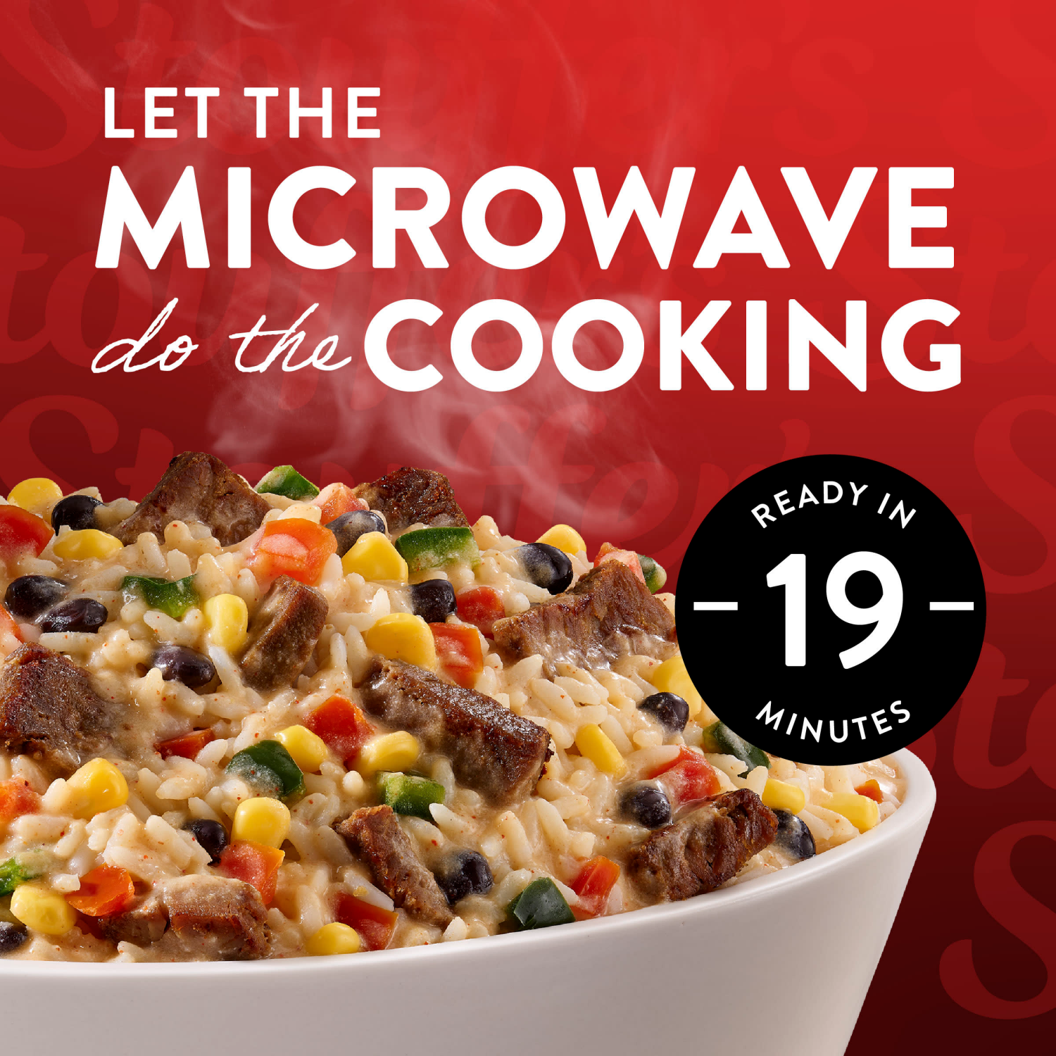 slide 7 of 8, STOUFFERS Stouffer's Steak Queso & Rice Family Size 30 oz, 30 oz