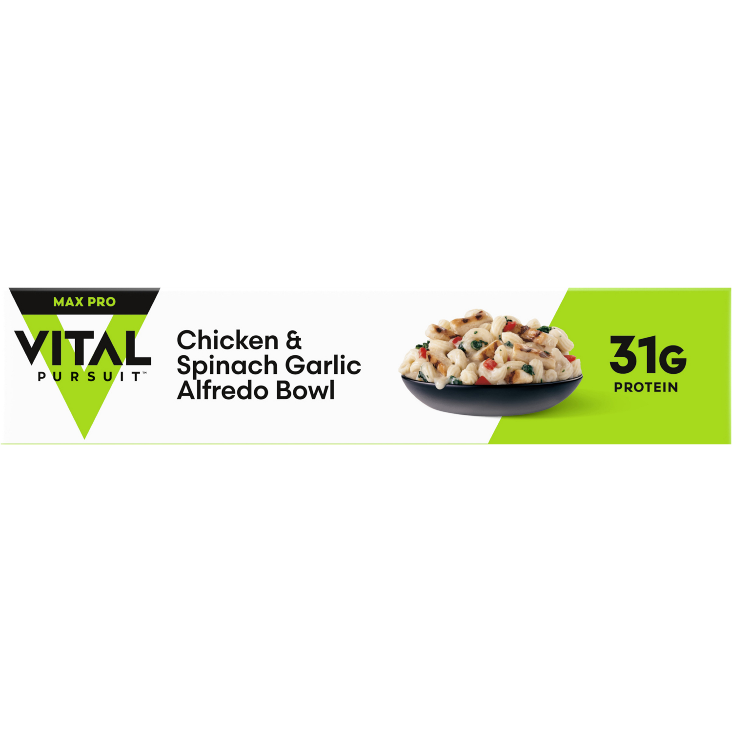 slide 3 of 8, Vital Pursuit Chicken & Spinach Garlic Alfredo Bowl 10.25 oz, 10.25 oz