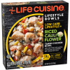 slide 27 of 29, Life Cuisine Riced Cauliflower Tahini Chicken Bowl Frozen Meal, 10.12 oz