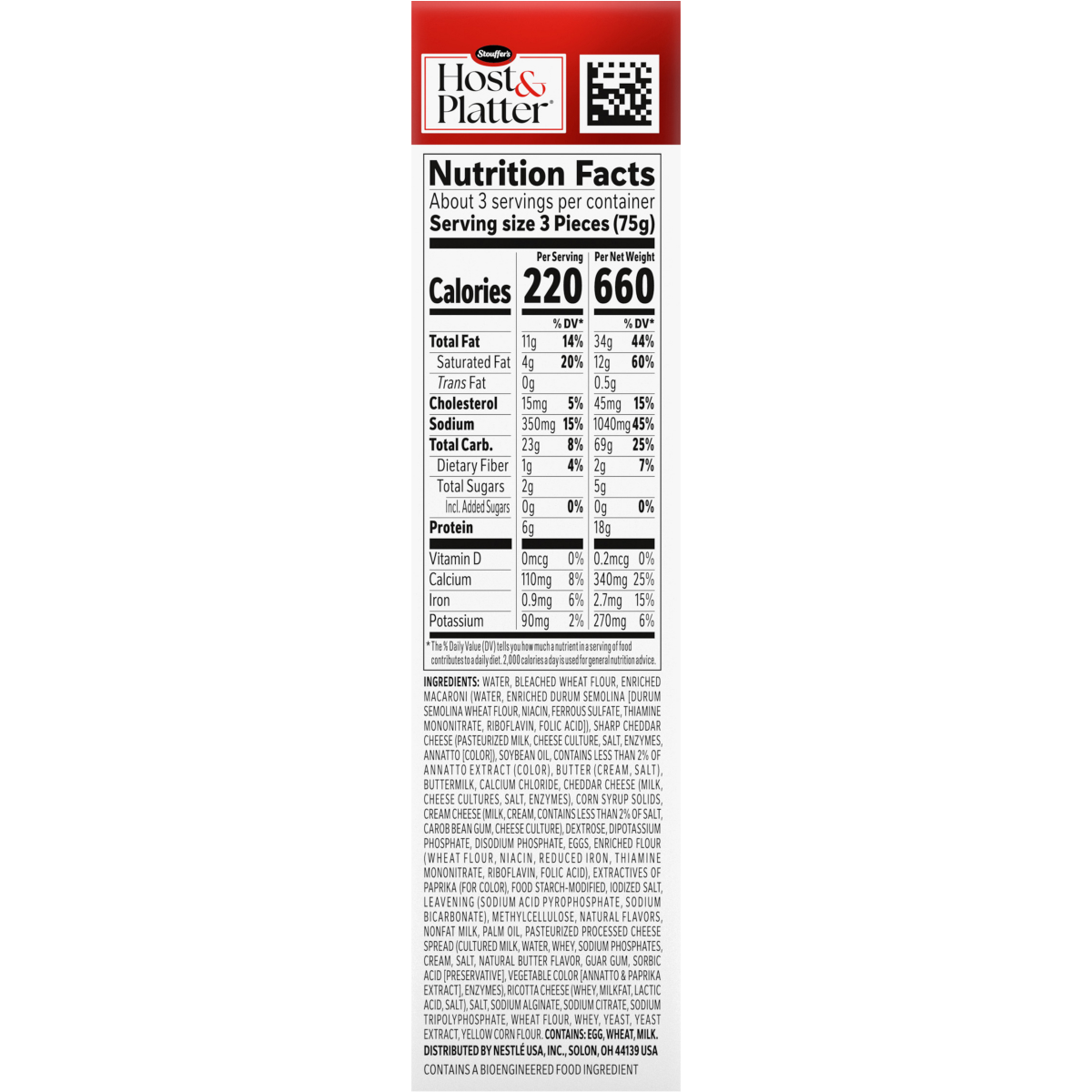 slide 2 of 2, Stouffer's Host & Platter Classic Mac and Cheese Bites, Try in Your Air Fryer, Frozen Mac and Cheese Balls, 8 oz