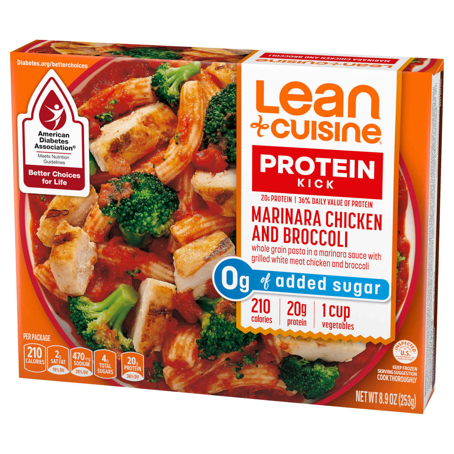 slide 6 of 7, LEAN CUISINE Frozen Meal Marinara Chicken Broccoli 8.9oz Box, 8.9 oz