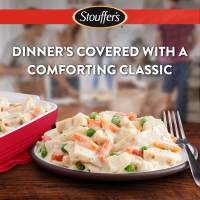 slide 16 of 29, Stouffer's Family Size Chicken and Dumplings Frozen Meal, 32 oz