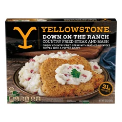 Yellowstone Country Fried Steak With Mashed Potatoes, 12 Oz