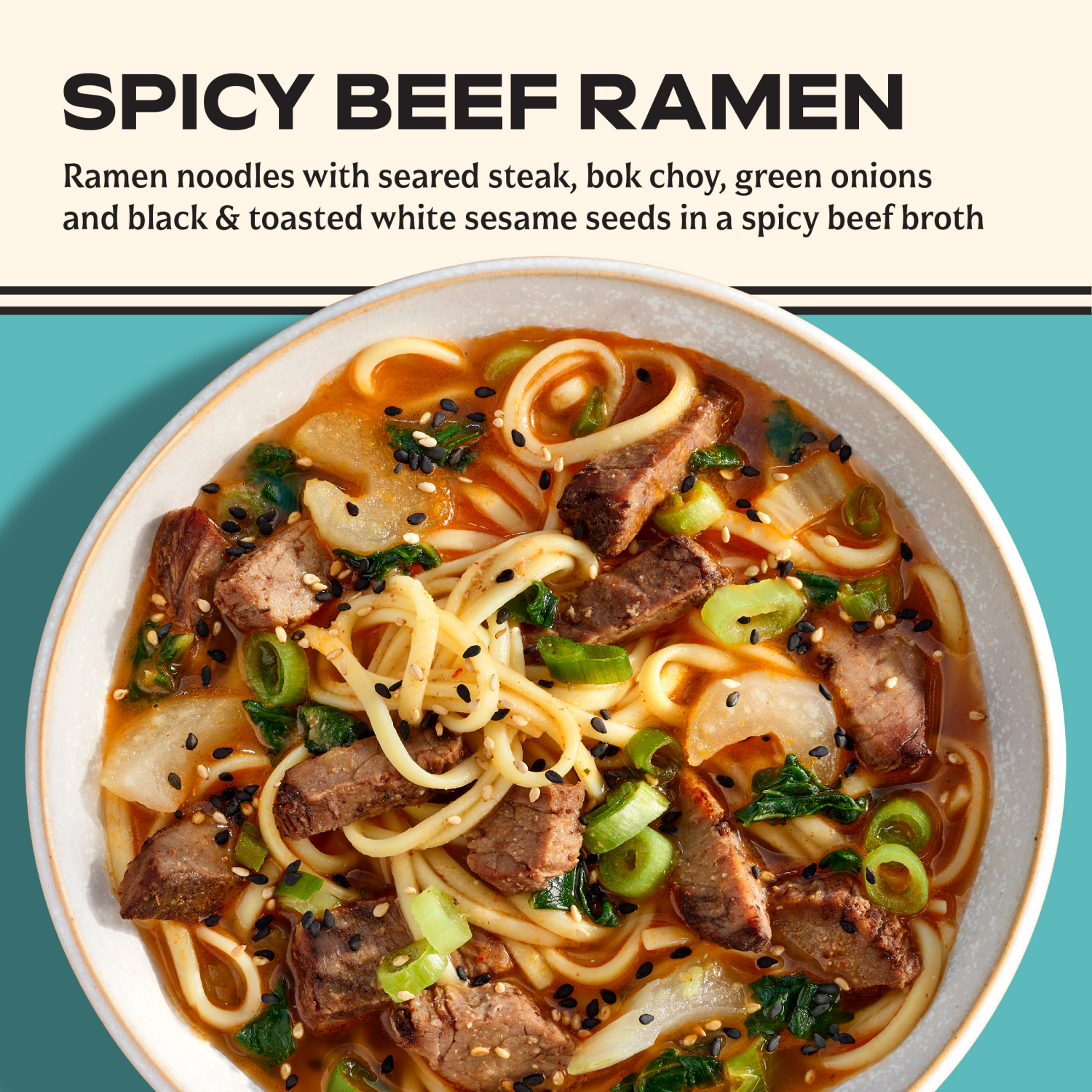 slide 6 of 8, Mings Spicy Beef Ramen, Ramen Noodles, Spicy Beef Broth, Frozen Asian Food, 8 oz