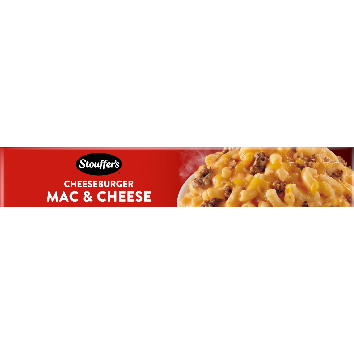 slide 3 of 8, STOUFFER'S Frozen Meal Cheeseburger Macaroni Cheese 9.5oz Box, 9.5 oz