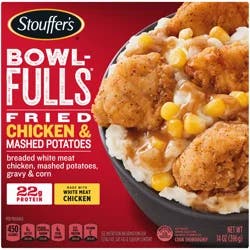 Stouffer's Bowl-Fulls Fried Chicken & Mashed Potatoes Frozen Meal 14 oz.