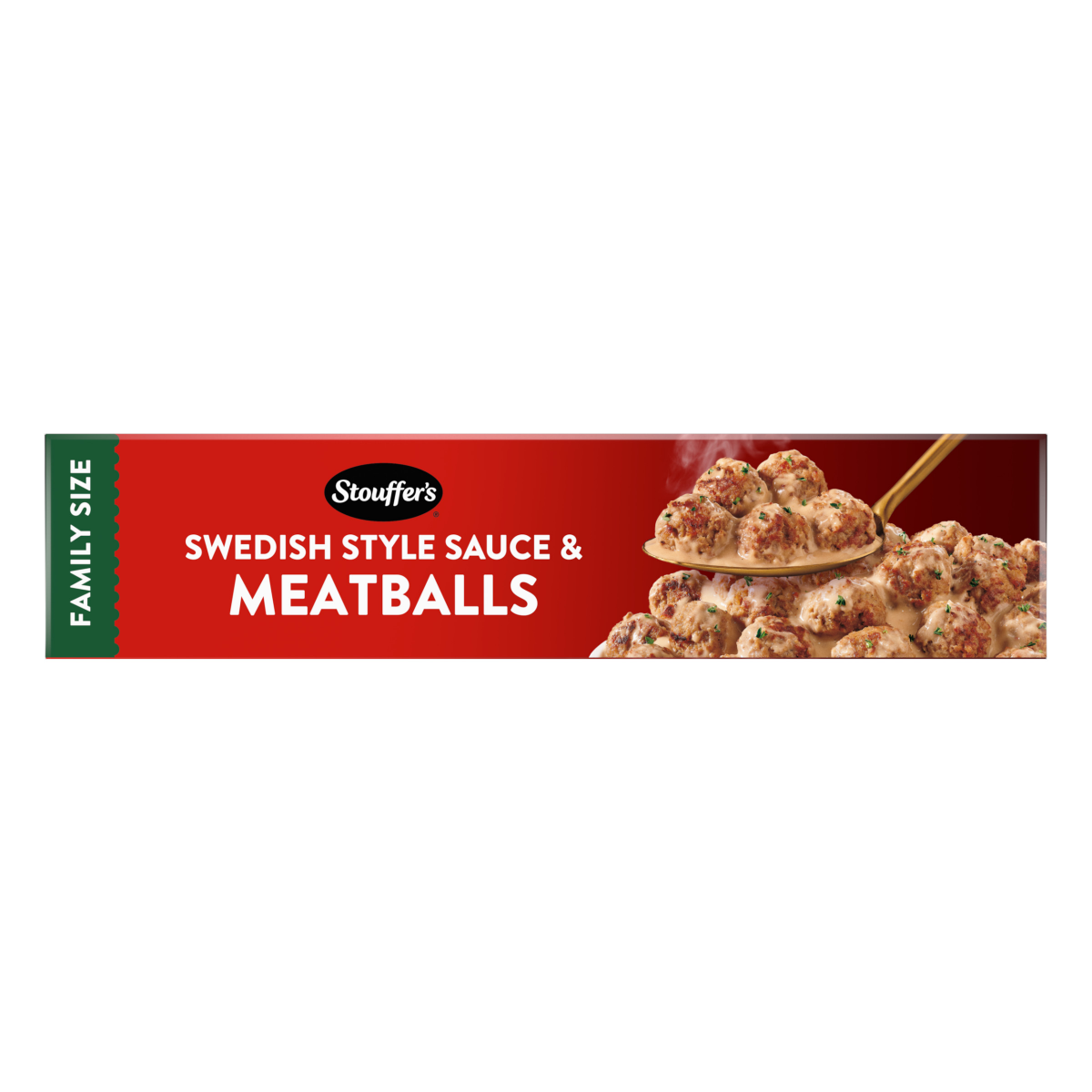 slide 5 of 8, STOUFFER'S Family Size Swedish Style Meatballs Frozen Entrée 30oz Box, 30 oz