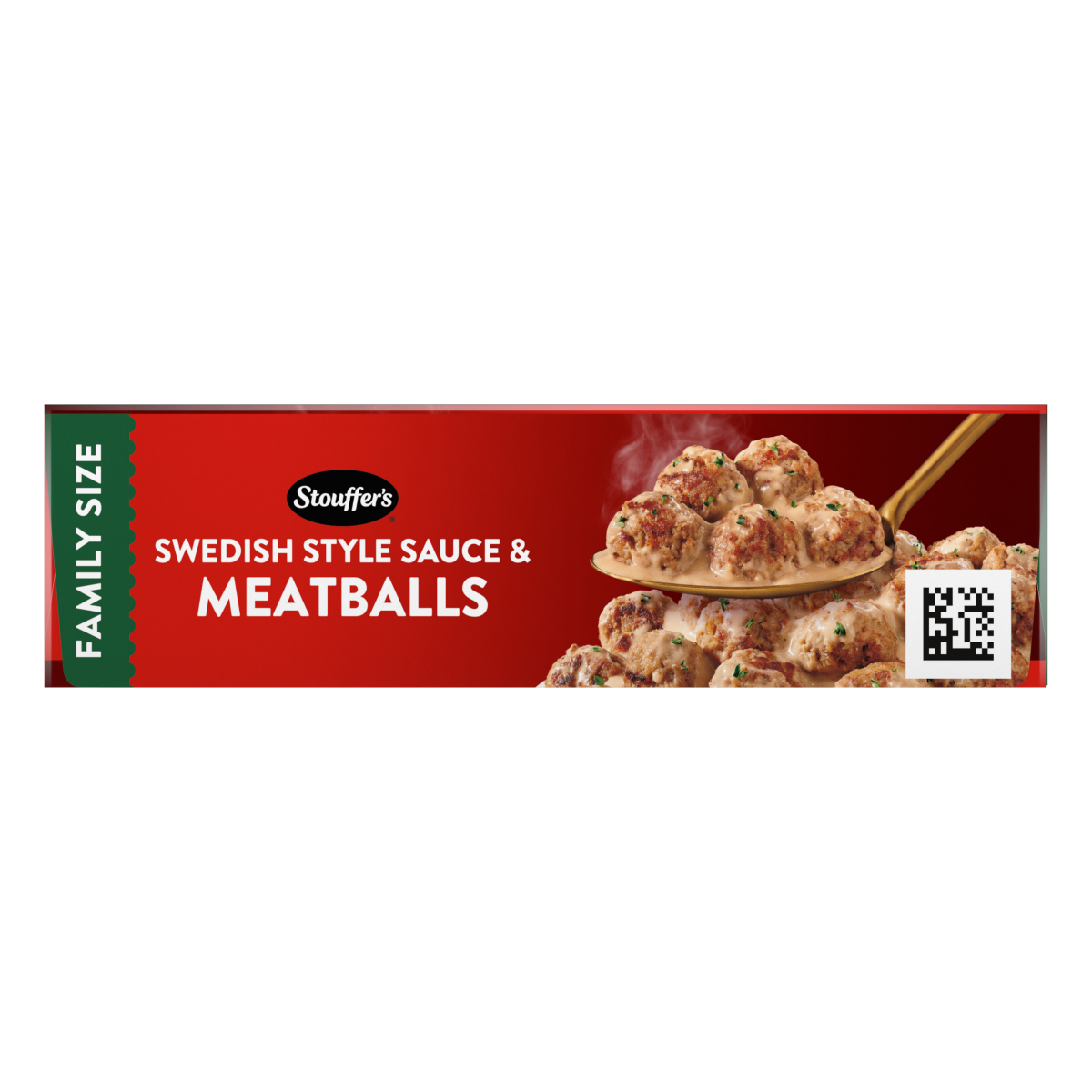 slide 4 of 8, STOUFFER'S Family Size Swedish Style Meatballs Frozen Entrée 30oz Box, 30 oz
