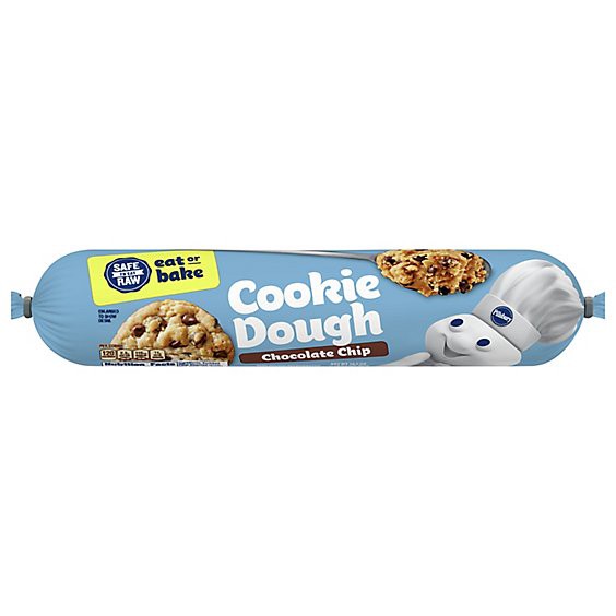 slide 1 of 1, Pillsbury Cookies Refrigerated Chocolate Chip - 16.5 Oz, 16.5 oz