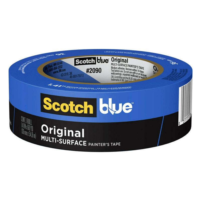 slide 1 of 16, ScotchBlue 1.41" x 60 yd Original Painter's Tape, 1 ct