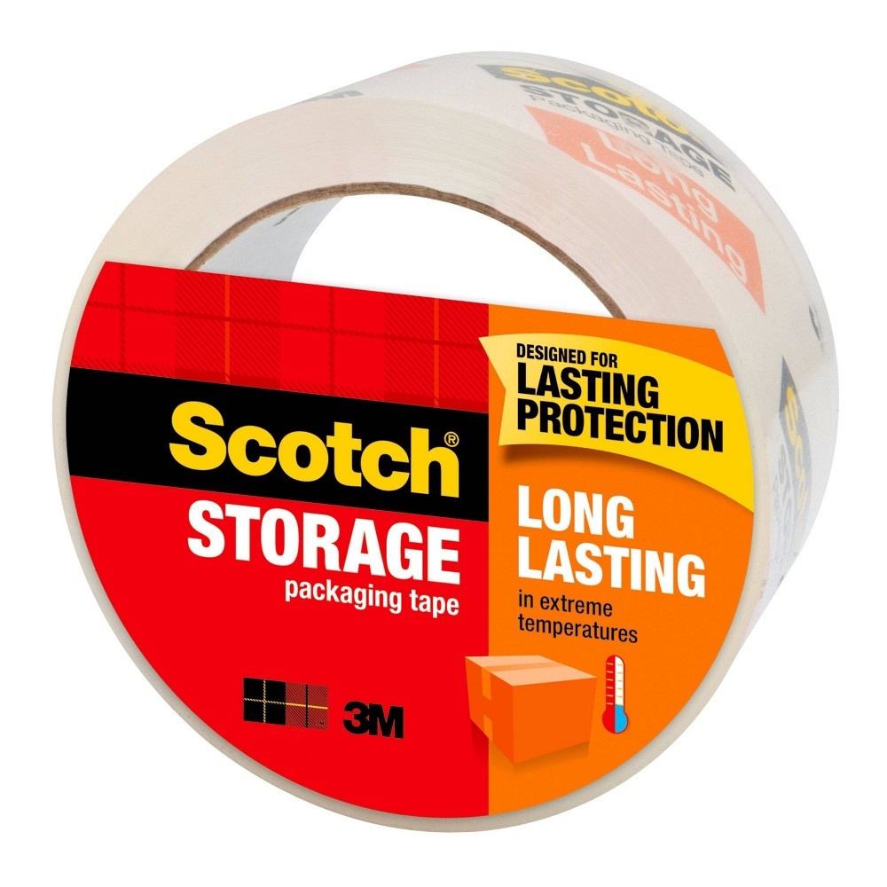 slide 2 of 4, Scotch 1.88 in x 43.7yd Long Lasting Moving & Storage Packaging Tape, 1 ct