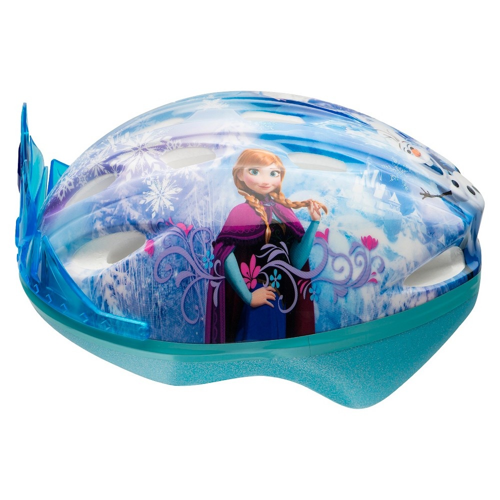 slide 2 of 3, Frozen 3D Tiara Child Bike Helmet, 1 ct