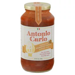 Antonio Carlo Handcrafted Roasted Garlic Marinara Sauce 24 oz