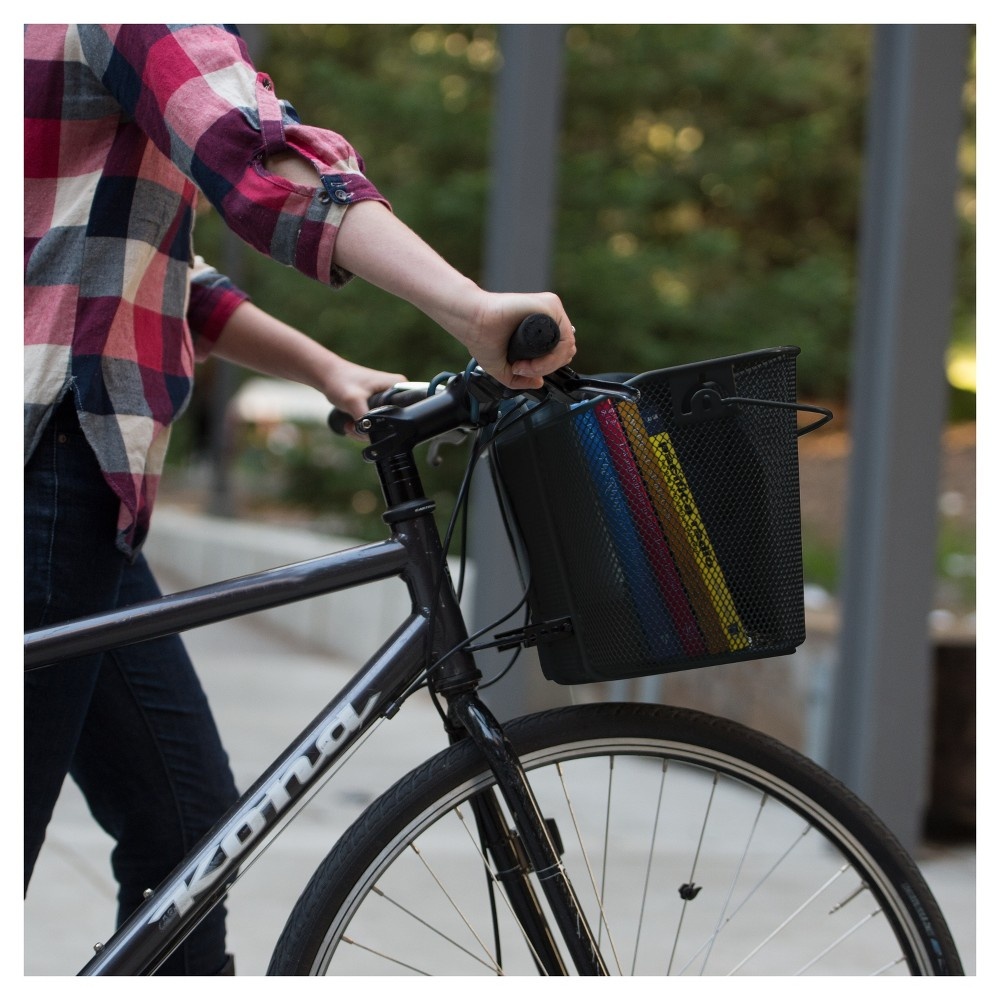 bell basket tote with 500 handlebar mount