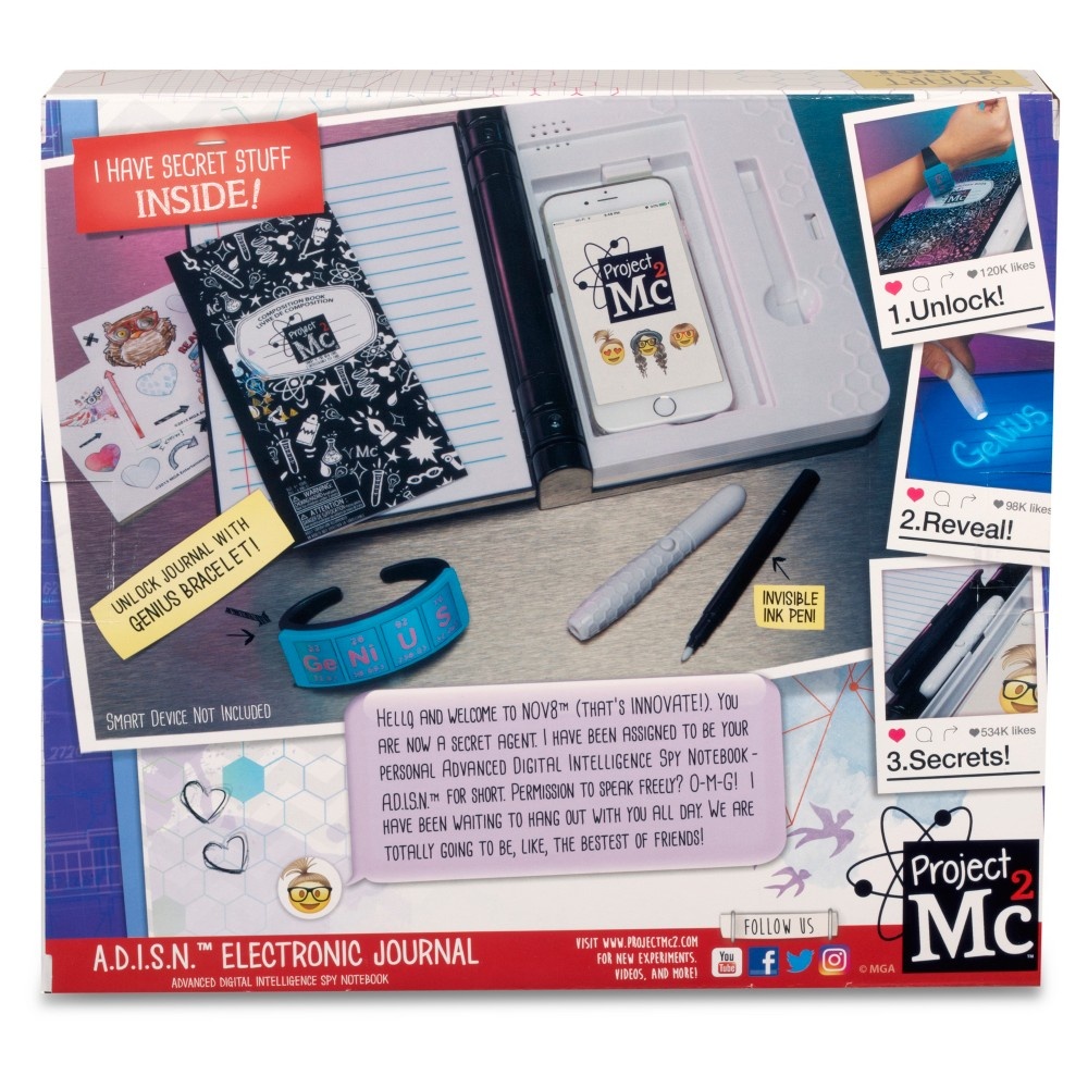 slide 3 of 4, Project Mc2 A.D.I.S.N. Journal, 1 ct