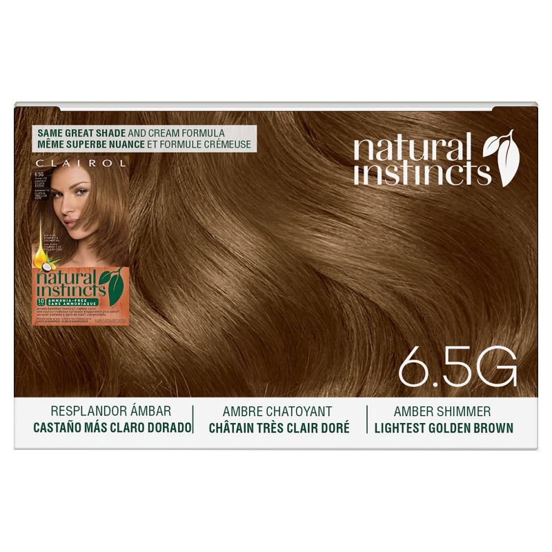 Natural Instincts Clairol Demi-permanent Hair Color Cream - 6.5g 