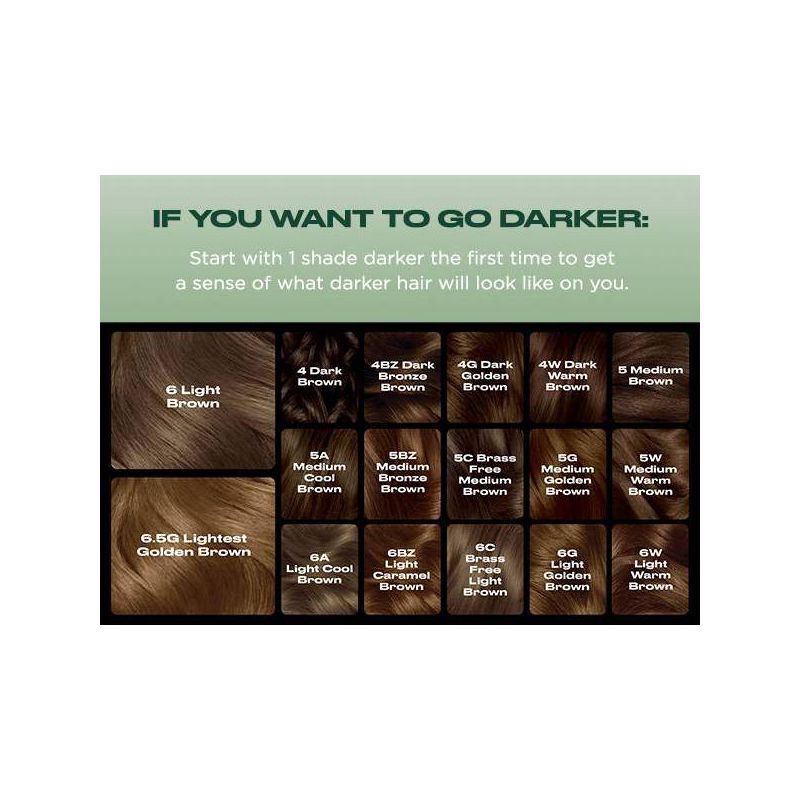 slide 7 of 9, Natural Instincts Clairol Demi-Permanent Hair Color Cream Kit - 4 Dark Brown, Nutmeg, 1 ct