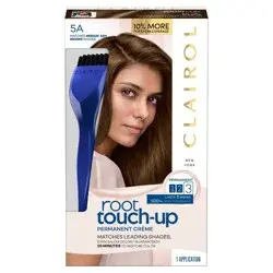 Clairol Root Touch-Up Permanent Hair Color - 5A Medium Ash Brown - 1 Kit