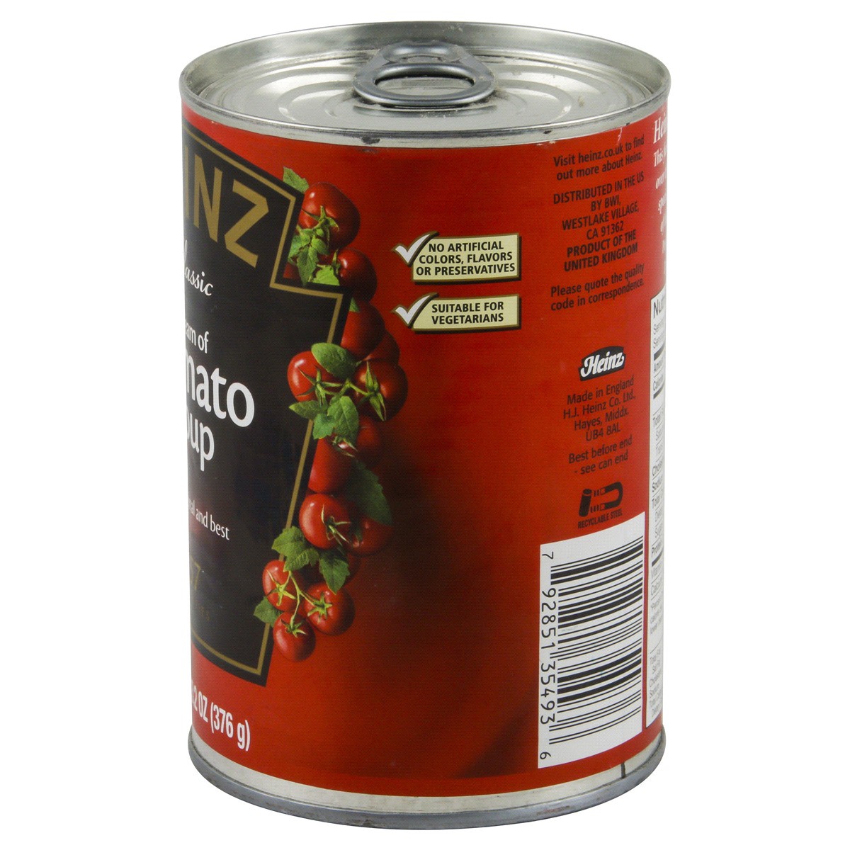 slide 4 of 4, Heinz Soup, Cream of Tomato, 13.2 oz