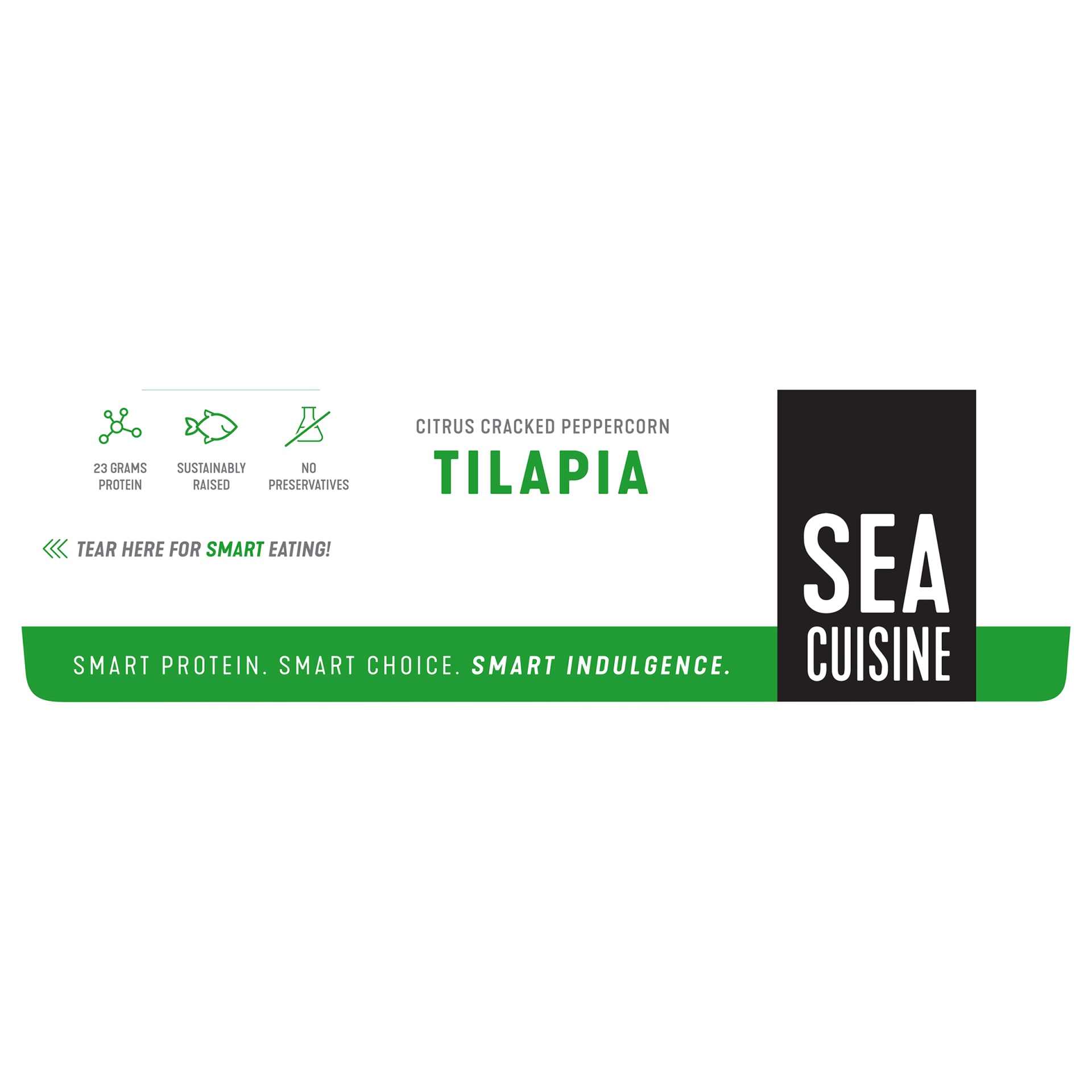 slide 6 of 9, Sea Cuisine Cracked Peppercorn Tilapia, 10 oz