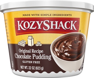 slide 1 of 1, Kozy Shack Original Recipe Chocolate Pudding Tub - 22 Oz, 22 oz