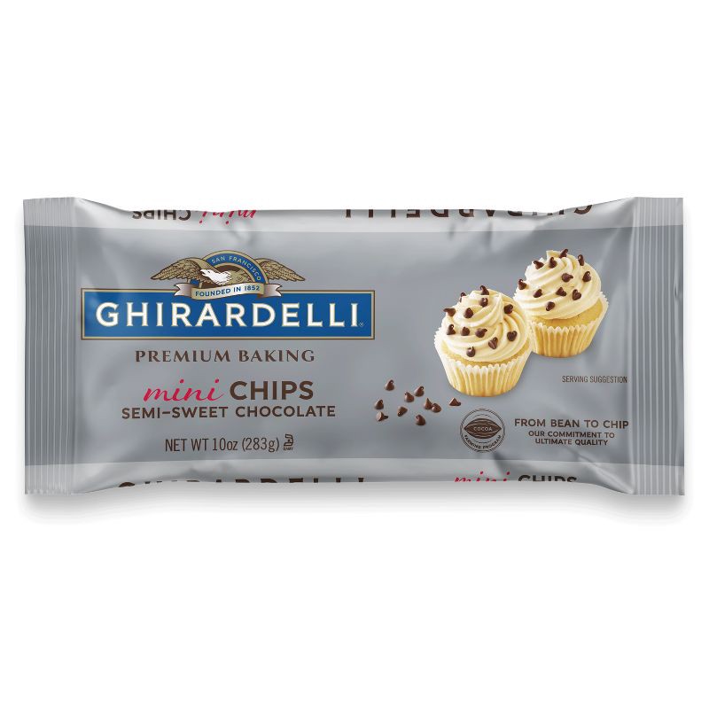 slide 2 of 7, GHIRARDELLI Premium Baking Semi-Sweet Chocolate Mini Chips - 10oz, 10 oz