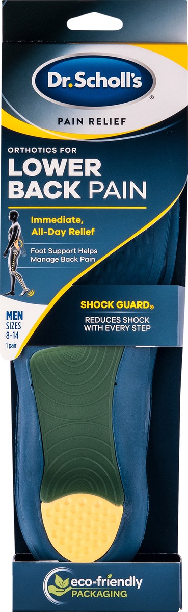 slide 1 of 6, Dr. Scholl's Ortho Low Back Men, 1 ct